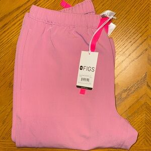 Figs Pink Scrub Bottoms
